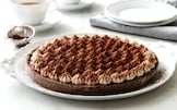 Crostata meringata al cacao
