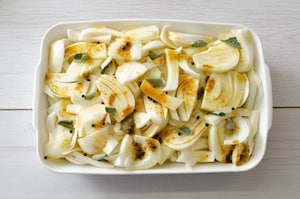 Preparazione Finocchi speziati al forno - Fase 2