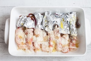 Preparazione Involtini gratinati di radicchio di Treviso tardivo e pancetta  - Fase 2