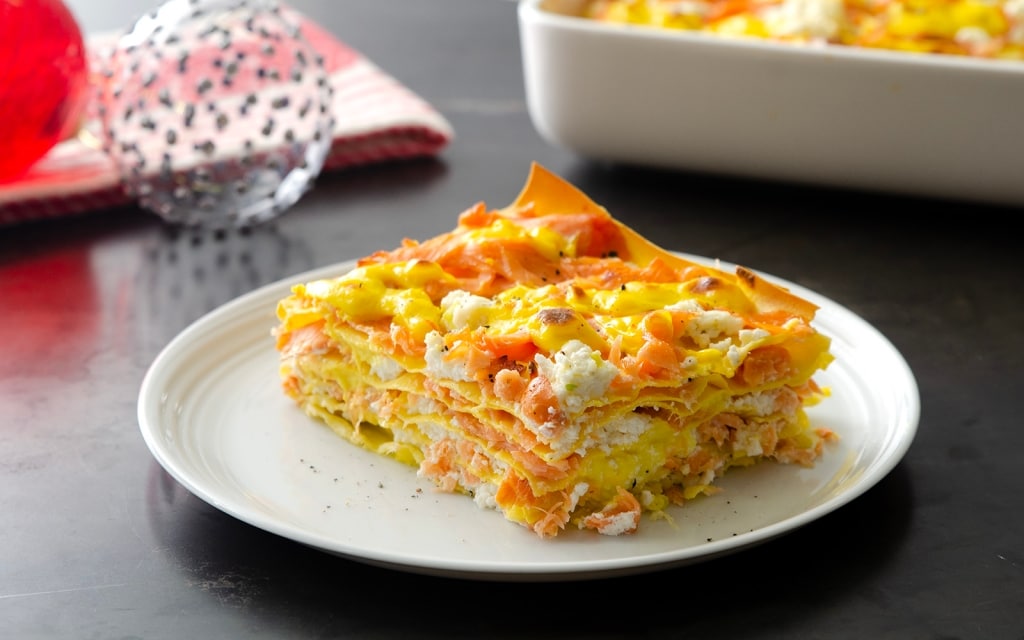 Lasagne al salmone