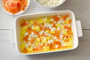 Preparazione Lasagne al salmone - Fase 3