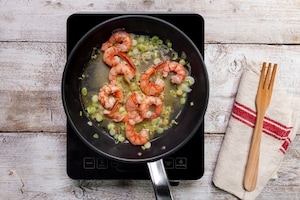 Preparazione Pappardelle ai gamberi e lime - Fase 1