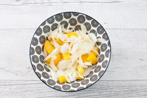 Preparazione Pollo al forno con arancia e finocchio - Fase 1