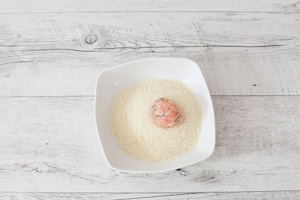 Preparazione Polpette prosciutto crudo e pistacchi  - Fase 2