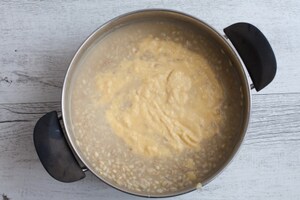 Preparazione Risotto d’orzo con crema di zucca allo yogurt - Fase 2