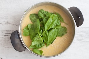 Preparazione Risotto d’orzo con crema di zucca allo yogurt - Fase 3