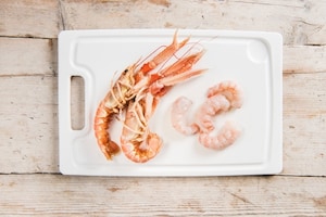 Preparazione Tagliolini agli scampi - Fase 1