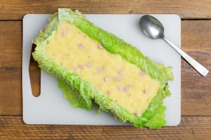 Preparazione Terrina di verza, patate e prosciutto - Fase 4