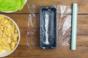 Preparazione Terrina di verza, patate e prosciutto - Fase 3