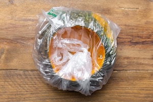 Preparazione Zucca al forno ripiena di formaggi - Fase 2