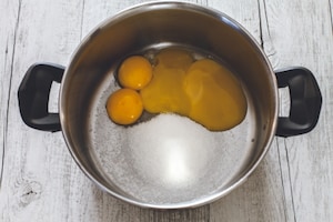 Preparazione Bavarese al cioccolato - Fase 1