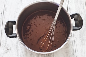 Preparazione Bavarese al cioccolato - Fase 2