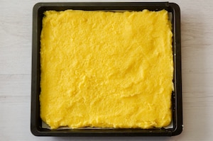 Preparazione Canapè di crostini grigliati di polenta bigusto - Fase 1