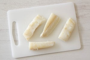 Preparazione Canapè di crostini grigliati di polenta bigusto - Fase 2