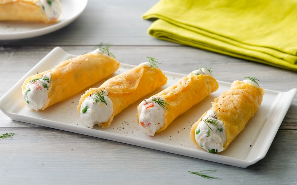 Ricetta Cannoli Di Cialda Di Parmigiano Cucchiaio D Argento