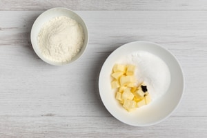 Preparazione Choux craquelin con crema al praliné - Fase 1