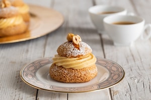 Preparazione Choux craquelin con crema al praliné - Fase 7