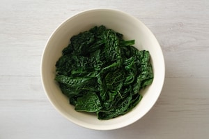 Preparazione Crostoni con polpo scottato e cavolo nero - Fase 1