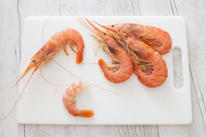 Preparazione Gamberi in sfoglia - Fase 1