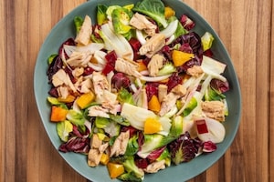 Preparazione Insalata di arance, finocchi, barbabietole e sgombro - Fase 4