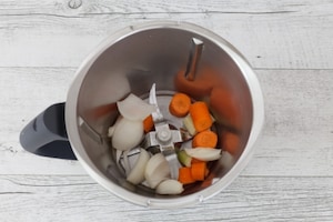 Preparazione Lenticchie in umido con il Bimby - Fase 1