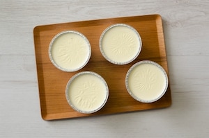 Preparazione Panna cotta al parmigiano con composta di pere al vino - Fase 2
