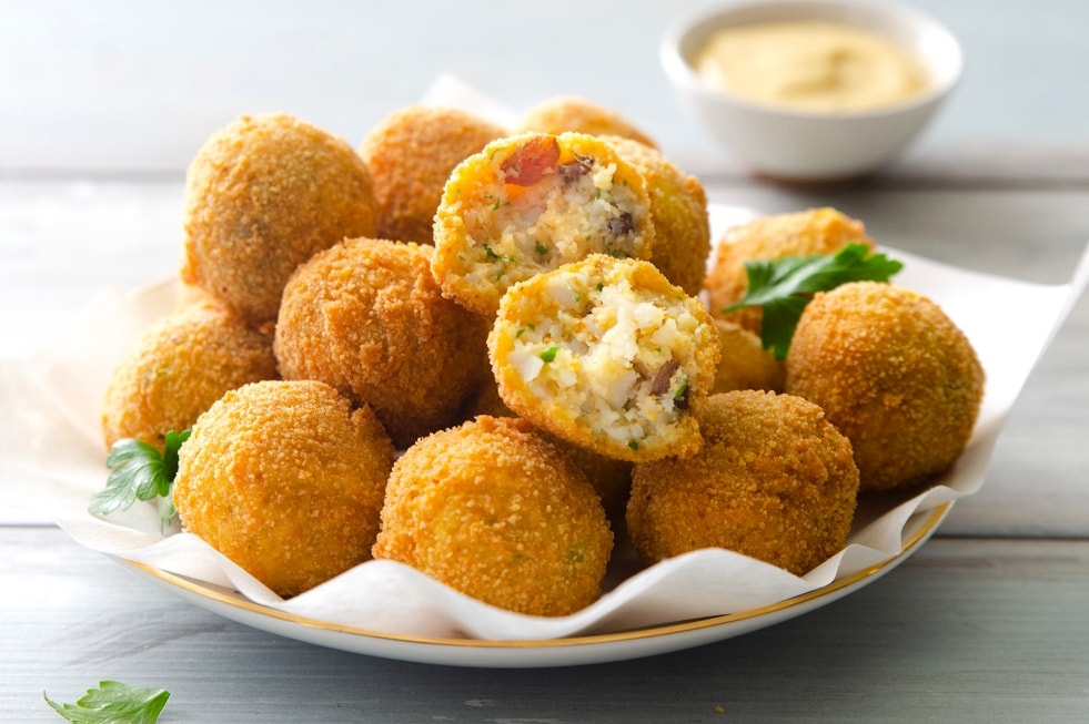 Polpette agrodolci di baccalà ricetta