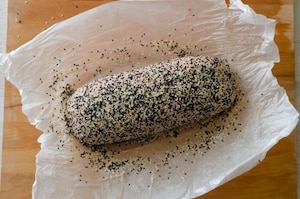 Preparazione Polpettone al forno con bietole in crosta di sesamo - Fase 3