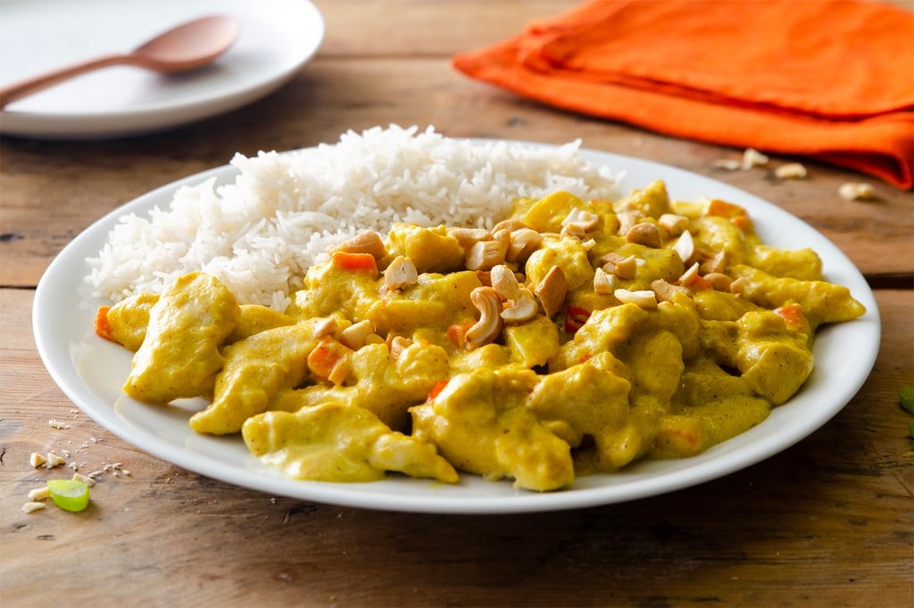 Ricetta Riso basmati con pollo al curry e latte di cocco ...
