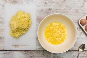 Preparazione Rotolo di patate con speck e scamorza affumicata - Fase 1