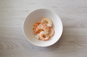 Preparazione Tartine di riso al salto con crescenza e mazzancolle - Fase 2