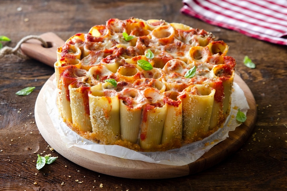 Torta di paccheri al forno ricetta