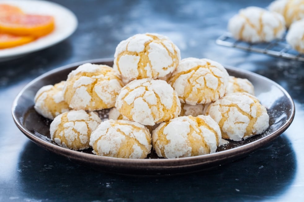 Biscotti morbidi all'arancia ricetta