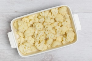 Preparazione Cavolfiore gratinato - Fase 1
