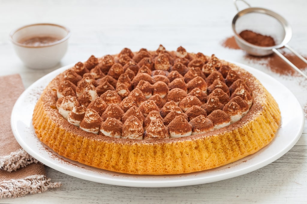 Tronchetto Di Natale Kikakitchen.Ricetta Crostata Tiramisu Cucchiaio D Argento