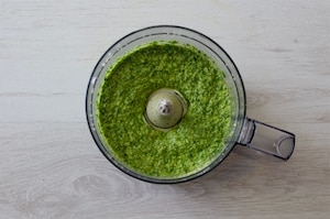 Preparazione Medaglioni di mortadella grigliata con salsa verde - Fase 1