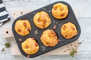 Preparazione Muffin salati con il Bimby - Fase 3