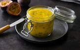 Passion fruit curd