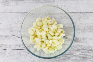 Preparazione Plumcake sofficissimo alle mele - Fase 1