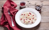 Risotto con topinambur e raspadura