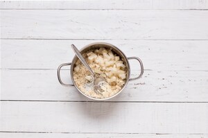 Preparazione Risotto con topinambur e raspadura - Fase 3