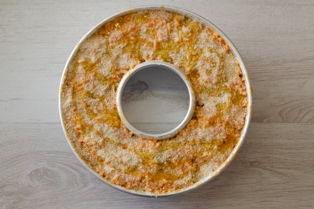 Preparazione Sartù di riso con spezzatino e piselli - Fase 4 Preparazione Sartù di riso con spezzatino e piselli - Fase 4