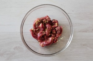 Preparazione Sushi di carne - Fase 1