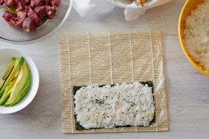 Preparazione Sushi di carne - Fase 3
