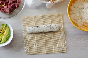 Preparazione Sushi di carne - Fase 4