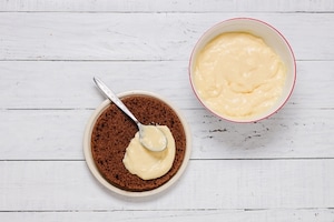 Preparazione Torta al cacao, rum, crema all'arancia - Fase 4