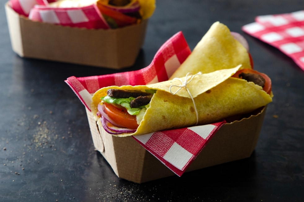 Tortillas con straccetti di manzo alla messicana ricetta