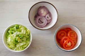 Preparazione Tortillas con straccetti di manzo alla messicana - Fase 1
