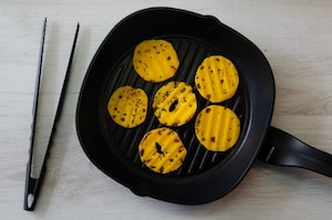 Preparazione Zucca grigliata sott'olio - Fase 1