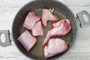 Preparazione Coniglio al forno - Fase 1